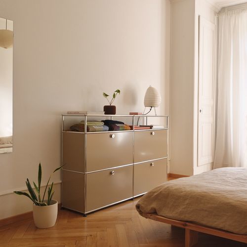 Cassettone contemporaneo - USM Haller - USM Modular Furniture - in metallo / su misura / personalizzabile