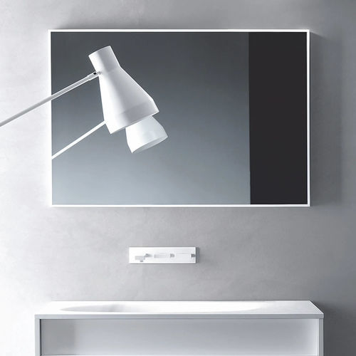 Specchio da bagno a muro - FALPER - contemporaneo / quadrato / in Cristalplant®