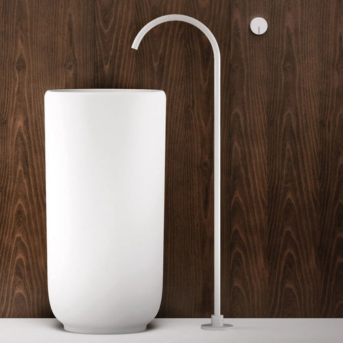 Miscelatore per lavabo - ACQUIFERO - FALPER - a pavimento / in acciaio inossidabile / da bagno