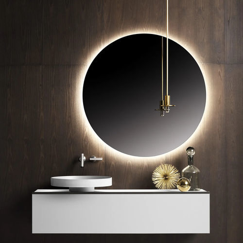 Mobile lavabo sospeso - ECCENTRICO - FALPER - in marmo / in Cristalplant® / contemporaneo