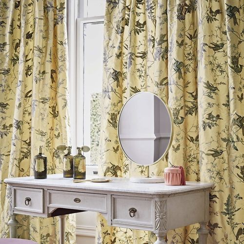 Tessuto da tappezzeria - Hummingbirds - Cole&Son - per tende / con motivi naturali / con animali
