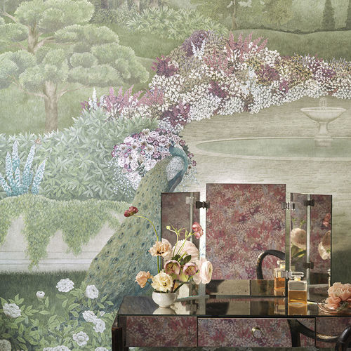 Carta da parati contemporanea - Idyll - Cole&Son - in tessuto / con motivi floreali / con motivi naturali
