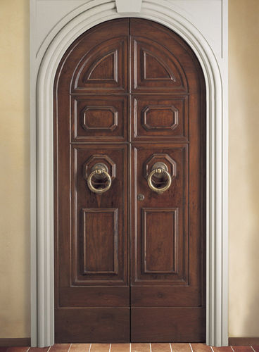 Porta d'ingresso - CAVOUR - Mobili di Castello - in legno / battente / senza vetri