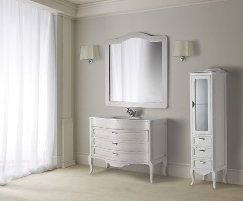 Mobile lavabo in legno - ANDROMEDA - Mobili di Castello - classico / con specchio