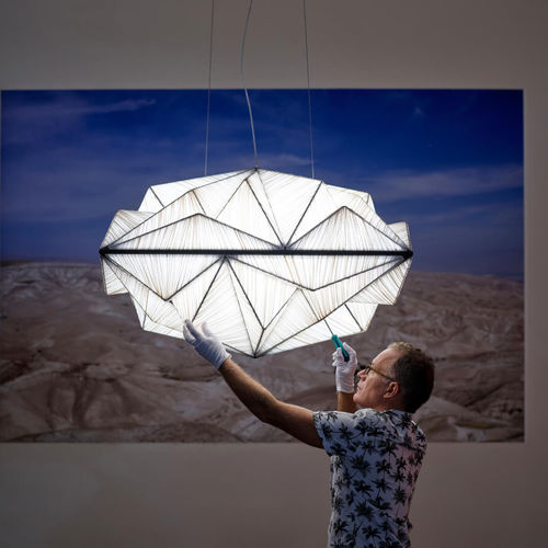 Lampada a sospensione - ZOOID: 1M - Aqua Creations - in seta / polimerica / contemporanea