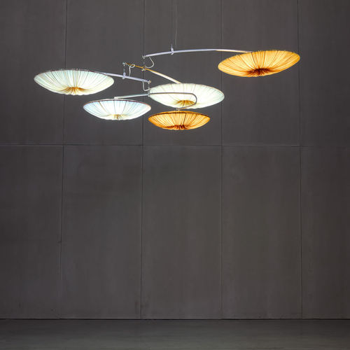 Lampada a sospensione - STAND BY: MOBILE 5 - Aqua Creations - in acciaio inossidabile / in seta / contemporanea