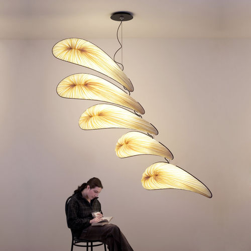 Lampada a sospensione - NANA 100 - Aqua Creations - in seta / contemporanea / con cavo