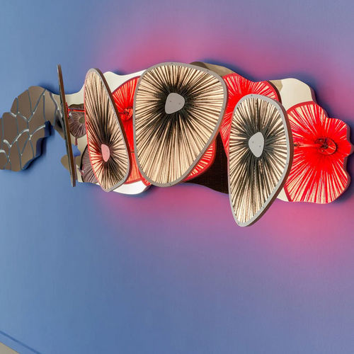 Applique contemporanea - THE DYING DEAD - Aqua Creations - da interno / in metallo / in acrilico