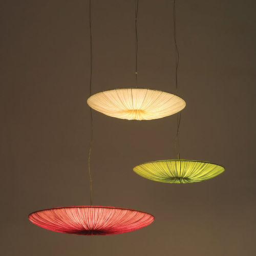 Lampada a sospensione - STAND BY: TRIO - Aqua Creations - in acciaio inossidabile / in seta / contemporanea