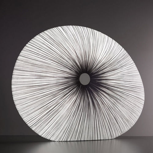 Lampada da pavimento - ORCHESTRA: SAHARA - Aqua Creations - in seta / design originale / con cavo