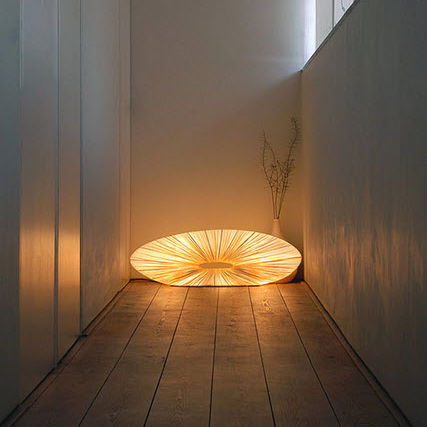 Lampada da tavolo - BASSITO - Aqua Creations - in seta / design originale / con cavo