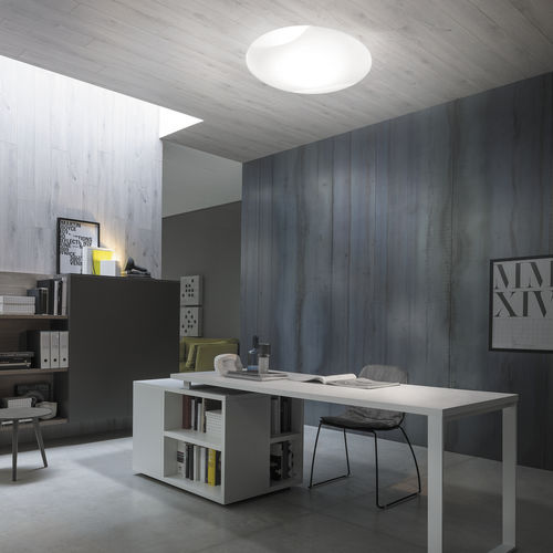 Plafoniera contemporanea - LIO - Vistosi - rotonda / in vetro / LED