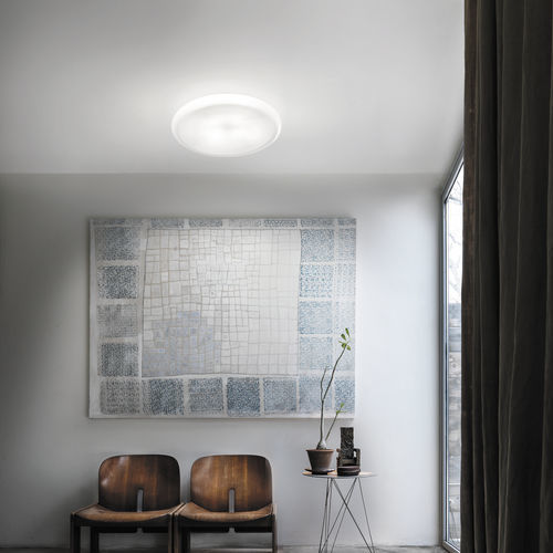 Plafoniera contemporanea - POD - Vistosi - rotonda / in vetro / LED