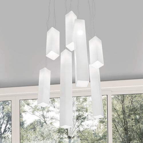 Lampada a sospensione - TUBES - Vistosi - in vetro soffiato / contemporanea / con cavo