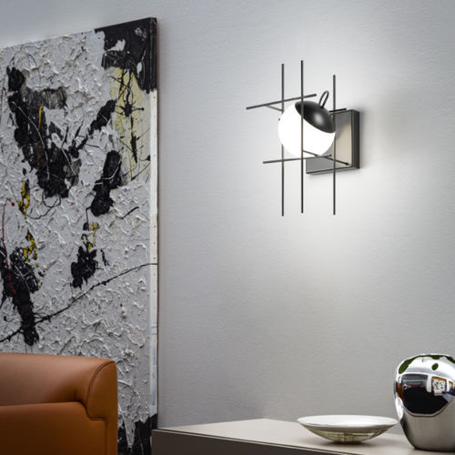 Applique contemporanea - PLOT FRAME - Vistosi - da interno / in metallo / sferica