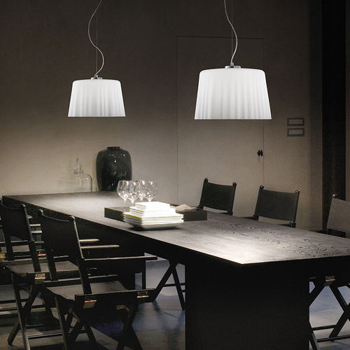Lampada a sospensione - CLOTH - Vistosi - in vetro soffiato / in tessuto / contemporanea