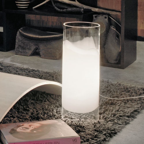 Lampada da tavolo - LIO - Vistosi - in vetro / contemporanea / con cavo