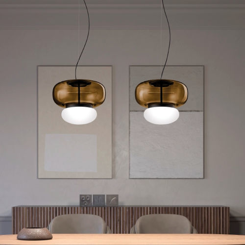 Lampada a sospensione - FARO - Vistosi - in metallo / in vetro / contemporanea