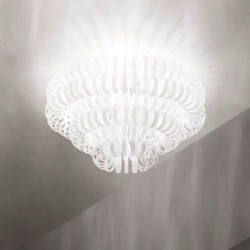 Plafoniera contemporanea - ECOS - Vistosi - in vetro / LED / a incandescenza