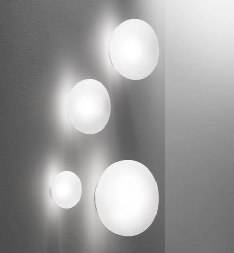 Applique contemporanea - LUCCIOLA - Vistosi - da interno / in vetro soffiato / sferica