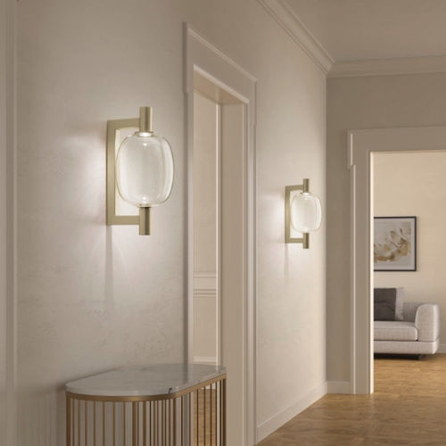 Applique contemporanea - RIFLESSO - Vistosi - da interno / in metallo / in vetro