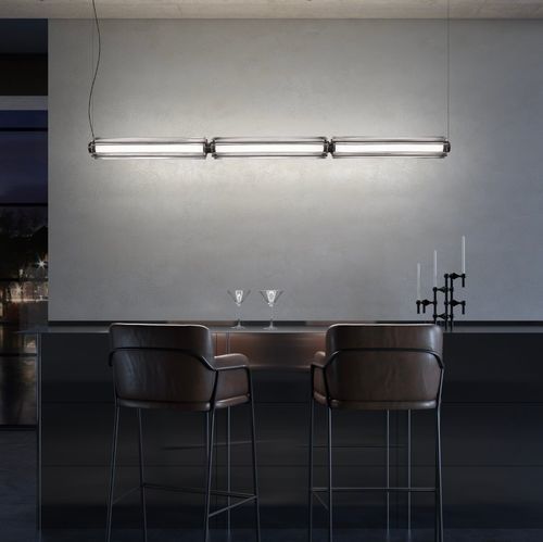 Lampada a sospensione - JEFF - Vistosi - in cristallo / contemporanea / con cavo