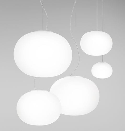 Lampada a sospensione - LUCCIOLA - Vistosi - in vetro soffiato / in raso / contemporanea