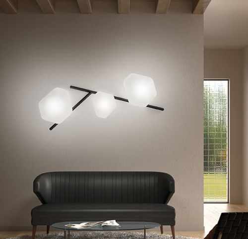 Applique contemporanea - MODULOR - Vistosi - da interno / in vetro soffiato / geometrica