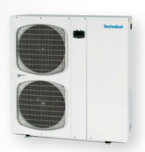 Gruppo refrigeratore condensati ad aria/acqua - AQUASET-T: CHG 11 - TECHNIBEL - a pavimento