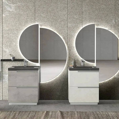 Mobile lavabo da appoggio - SIDE 03  - ARCHEDA - in HPL / in melaminico / contemporaneo