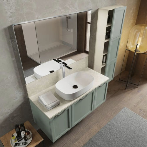 Mobile da bagno moderno - SETA 06 - ARCHEDA - per uso residenziale / in alluminio / in ceramica
