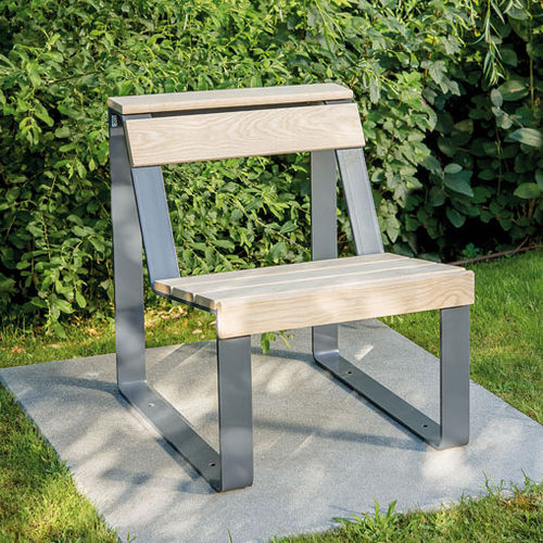 Sedia contemporanea - ATLANTIQUE - AREA - da giardino / in frassino / in pino