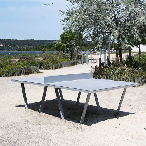Tavolo da ping-pong per esterni - OXYGENE  - AREA - contemporaneo / per spazio pubblico / in alluminio