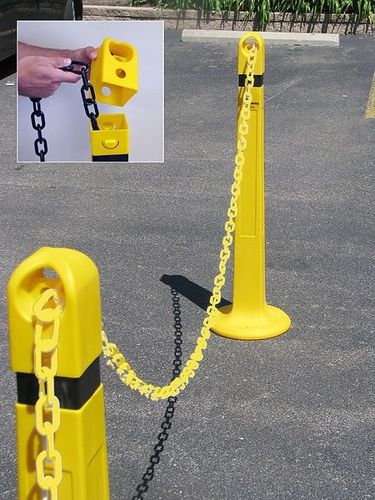 Dissuasore di controllo accessi - GUARD POST® - Sentry Protection - amovibile / in metallo / alta