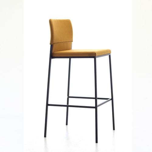 Sedia alta contemporanea - Hat ST - arrmet - da interno / in tessuto / in pelle
