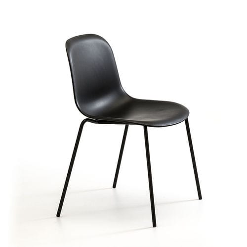 Sedia visitatore design scandinavo - Máni 4L - arrmet - da esterno / da interno / in polipropilene