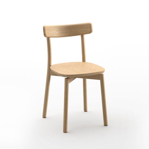 Sedia contemporanea - Fondina Easy - arrmet - da interno / in frassino / con supporto in frassino