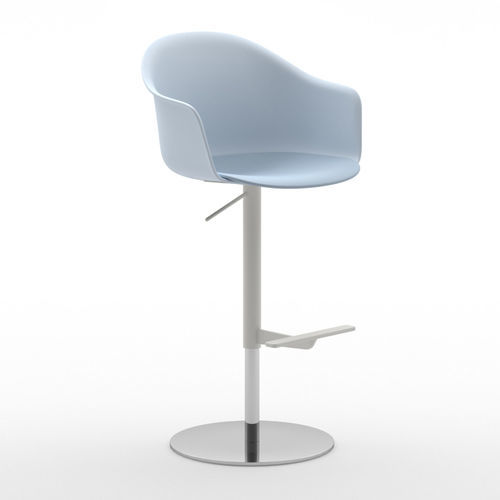 Sedia alta contemporanea - Máni Armshell ST-ADJ - arrmet - da interno / in polipropilene / con supporto in metallo