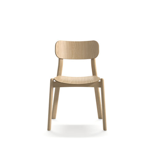Sedia contemporanea - Kiyumi Wood - arrmet - da interno / in frassino / in legno compensato
