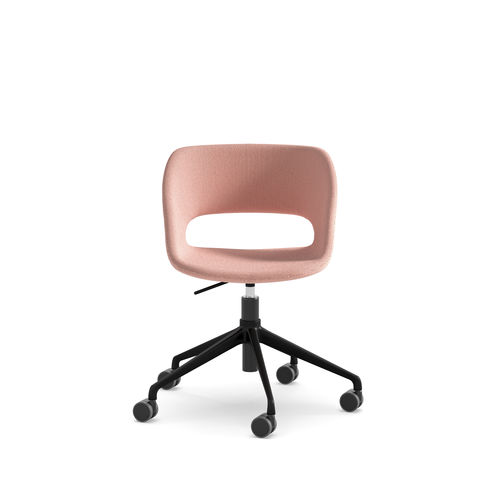 Sedia da ufficio contemporanea - Kabira HO - arrmet - da interno / in tessuto / in pelle