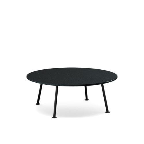 Tavolino basso contemporaneo - Dopo 90 - arrmet - in acciaio verniciato / con supporto in acciaio verniciato / rotondo