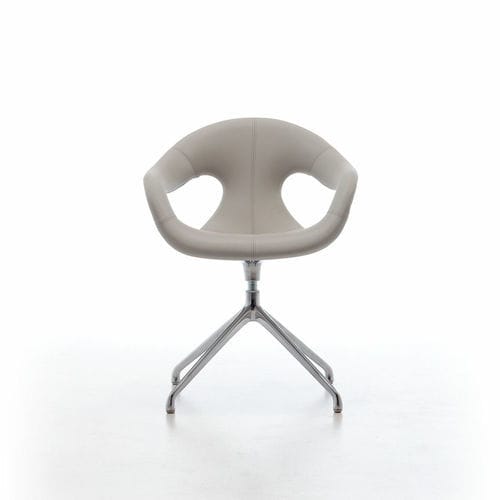 Sedia da ufficio contemporanea - Sunny SP - arrmet - da interno / in tessuto / con supporto in acciaio cromato