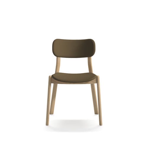 Sedia contemporanea - Kiyumi Wood Fabric  - arrmet - da interno / in tessuto / in frassino