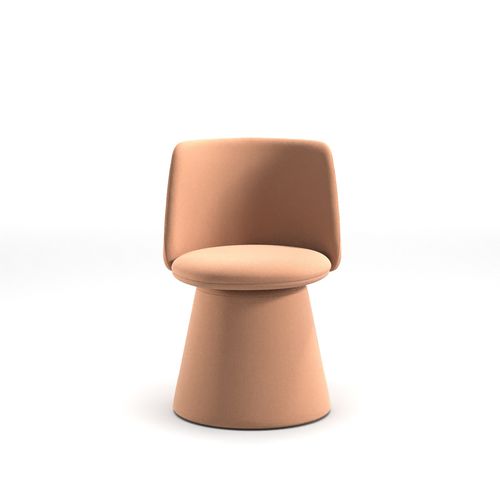 Sedia da pranzo design originale - Pure Belle TUB  - arrmet - da interno / in pelle / in tessuto