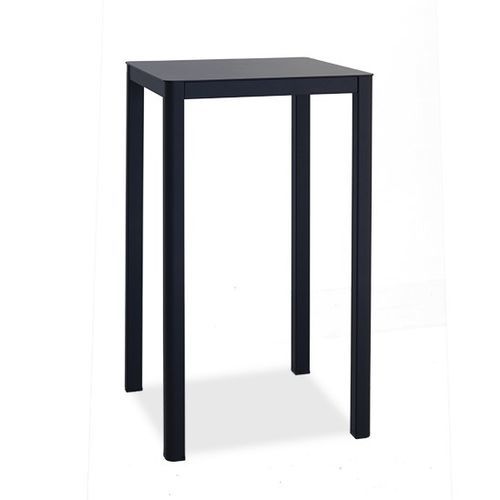 Tavolo alto contemporaneo - LA table - arrmet - in HPL / con supporto in metallo verniciato / quadrato