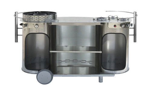 Cucina professionale in acciaio inossidabile - BONGOS : TUS BG 005 PRO - Emme Group - modulare / mobile