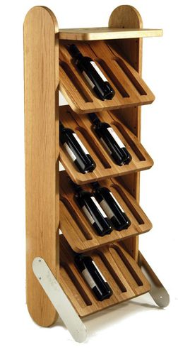 Espositore portabottiglie - 04 - Emme Group - in legno / per negozio