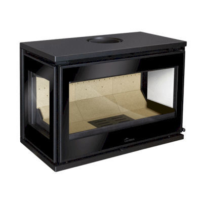 Stufa a legna - PARIS 700 CLID - Lacunza - 5 kW...10 kW / 10 kW...20 kW / da parete