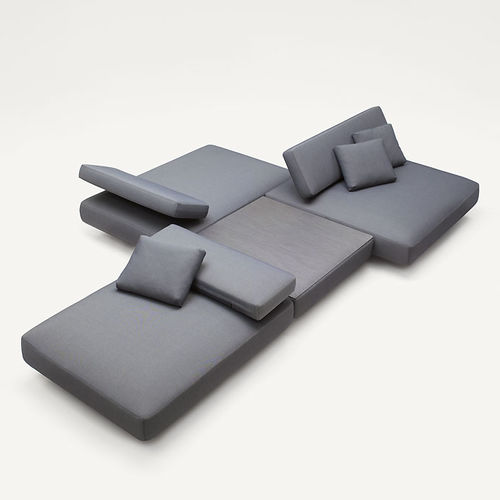 Divano modulare - AGIO - PAOLA LENTI - contemporaneo / in poliestere / in poliammide