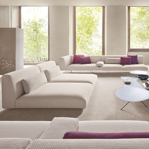 Divano modulare - MOVE - PAOLA LENTI - contemporaneo / in tessuto / in poliestere